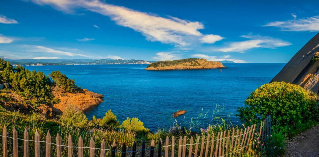 Studio Alon Ideal Pour Vos Vacances Ou Sejours Pros Saint-Cyr-sur-Mer Exteriör bild