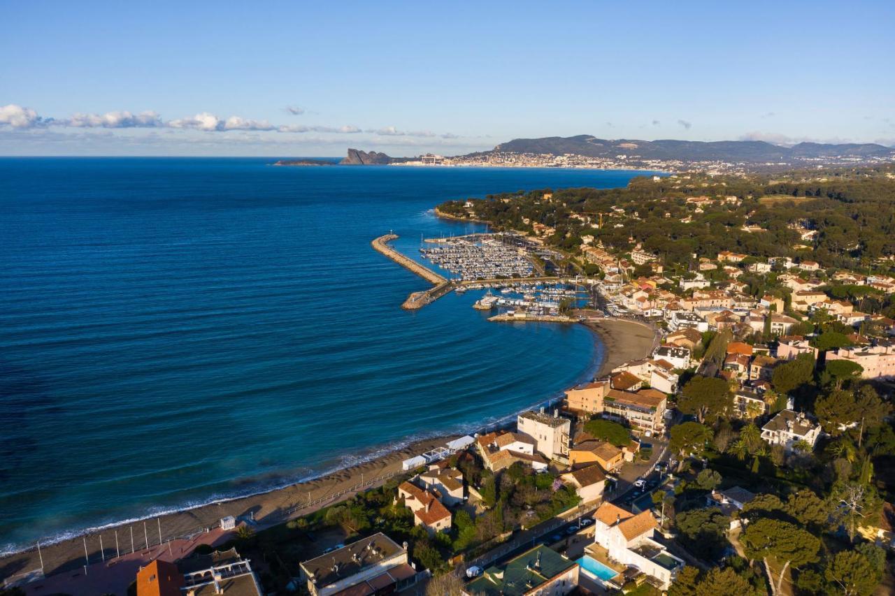 Studio Alon Ideal Pour Vos Vacances Ou Sejours Pros Saint-Cyr-sur-Mer Exteriör bild